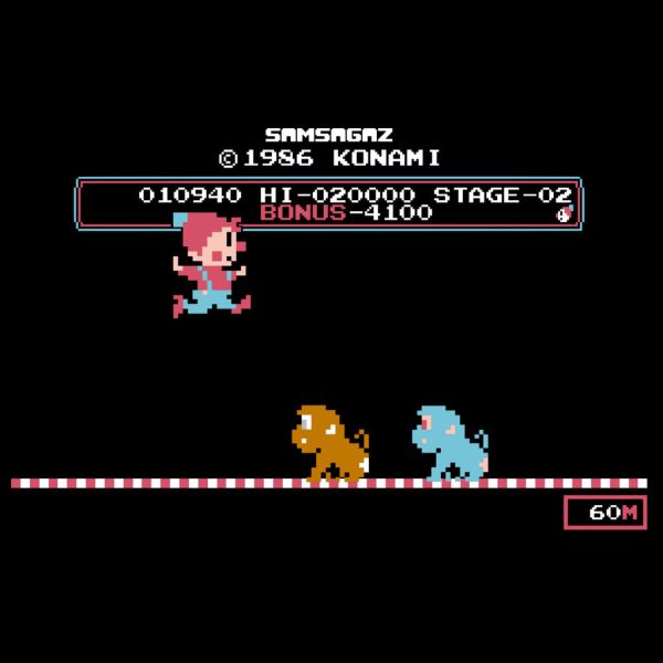 CIRCUS CHARLIE - NES - Imagen 2